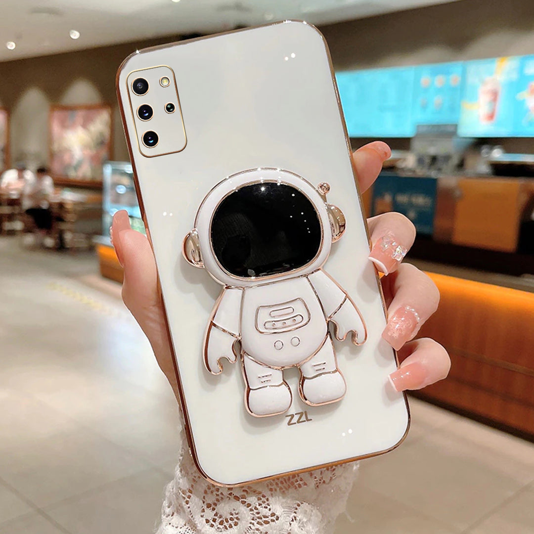 Galaxy S20 Plus Luxurious Astronaut Bracket Case