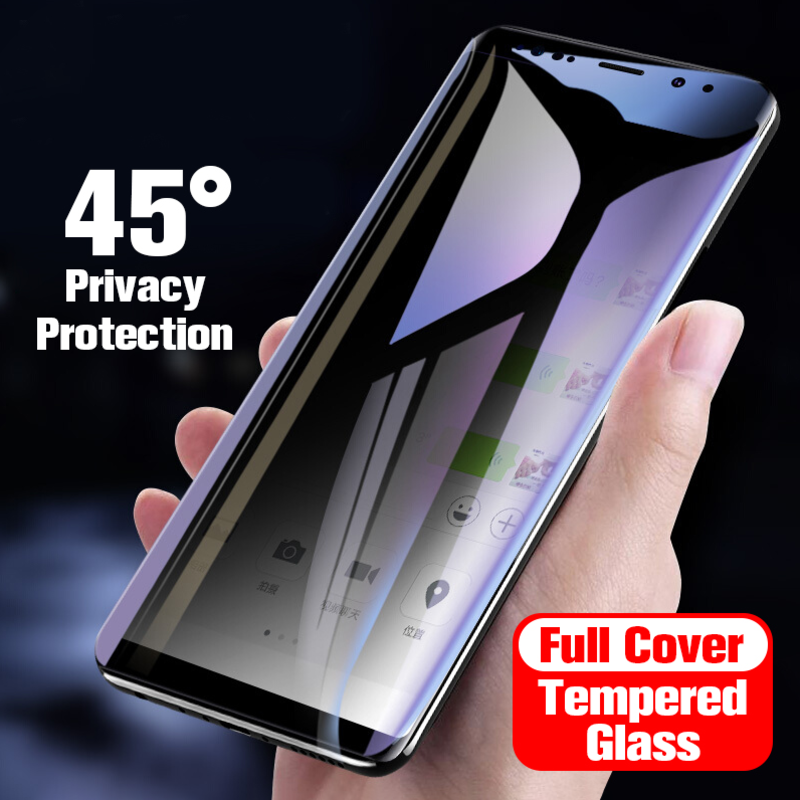 Galaxy S8 Plus Privacy Tempered Glass [Anti- Spy Glass]