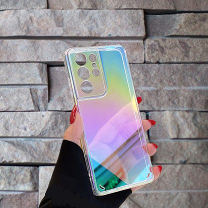 Galaxy S21 Series Gradient Aurora Clear Case