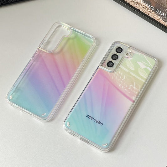 Galaxy S21 Gradient Aurora Clear Case