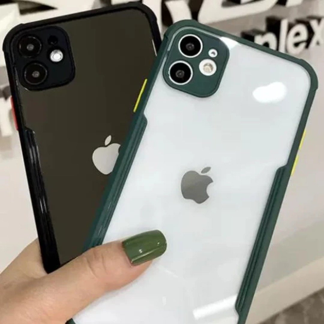 iPhone 11 Series Shockproof Bumper Phone Case with Camera Protection