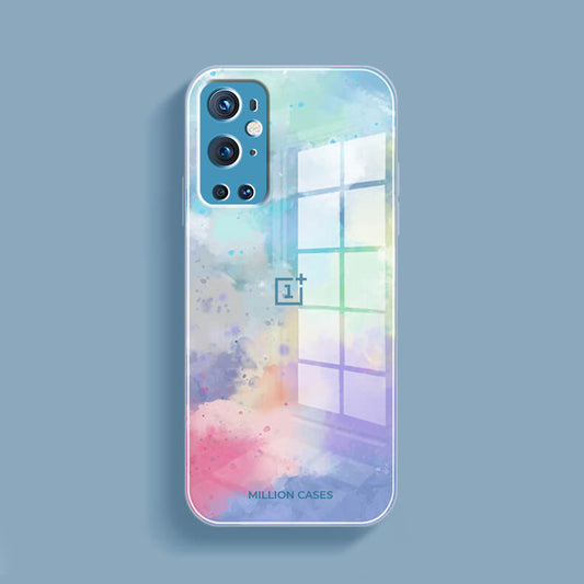 OnePlus 9 Pro Watercolor Splatter Glass Back Case