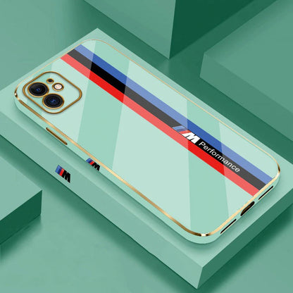 iPhone 13 Series Electroplating Motorsport Edition Soft Case