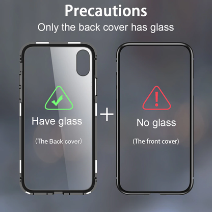 OnePlus 5T Electronic Auto-Fit Magnetic Glass Case