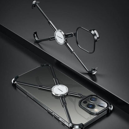iPhone 13 Series Slim Aluminium Kickstand Bumper Frame