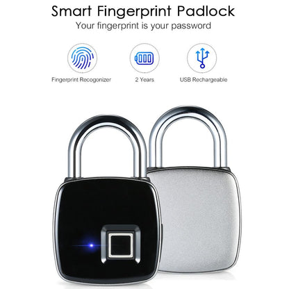 Smart Keyless Anti-theft Digital Fingerprint Padlock