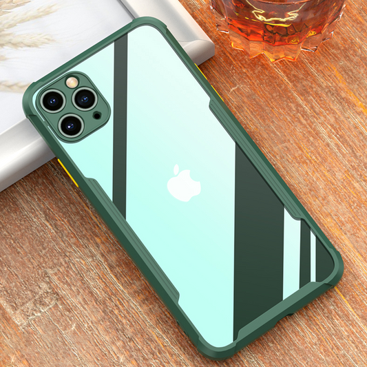 iPhone 11 Pro Max - Clear Shockproof Bumper Case