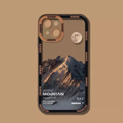 iPhone 14 Pro Sunrise Edition Mountain Case