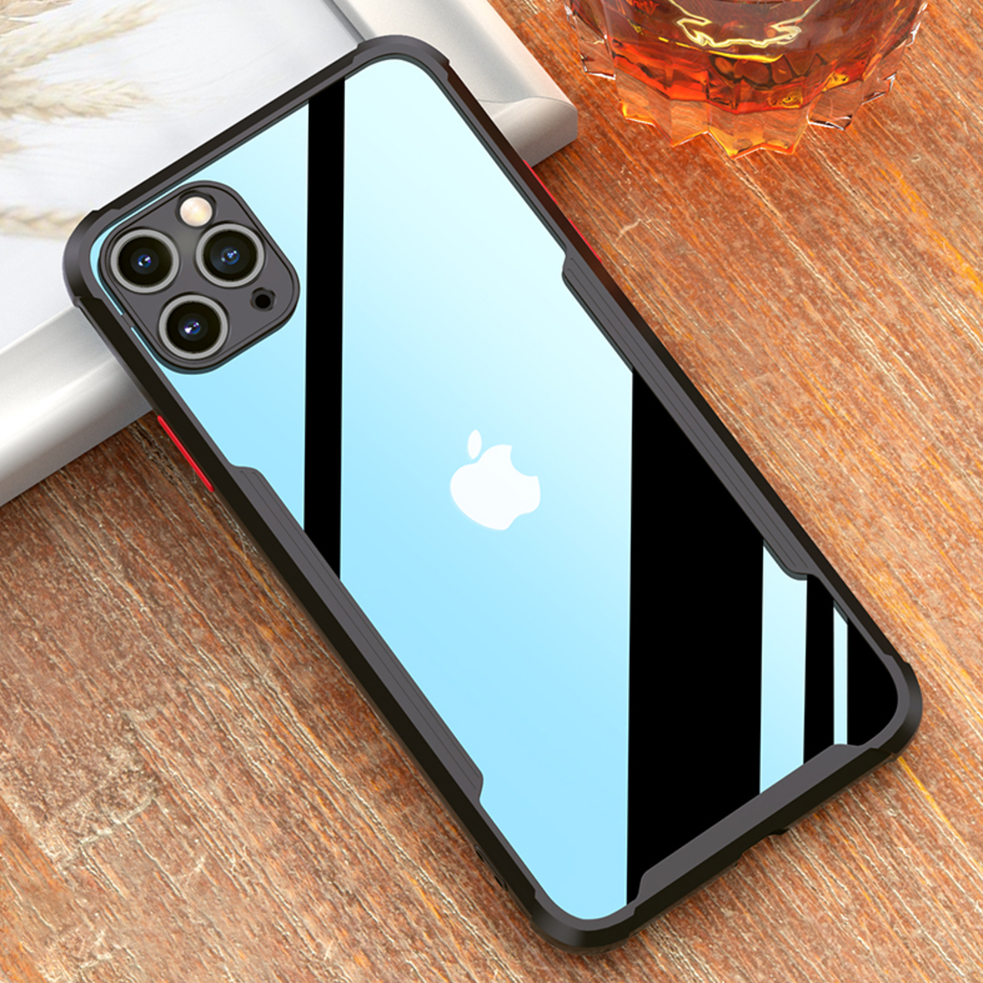 iPhone 11 Pro Max - Clear Shockproof Bumper Case