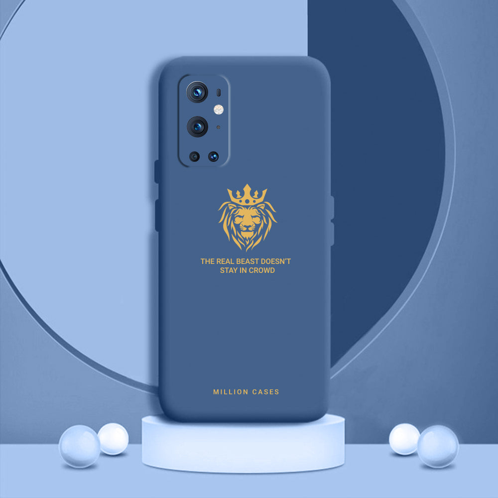 OnePlus 9 Pro Soft Silicone Lion Case