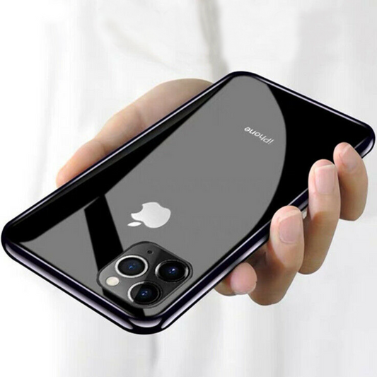 iPhone 12 Pro Max - Matte Glass Soft Edge Case
