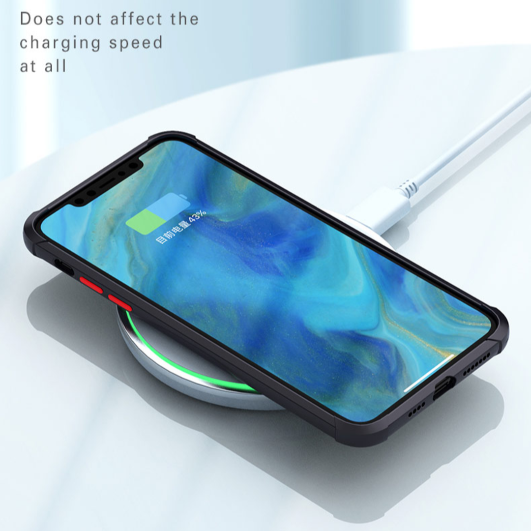 iPhone 11 Pro Max - Clear Shockproof Bumper Case