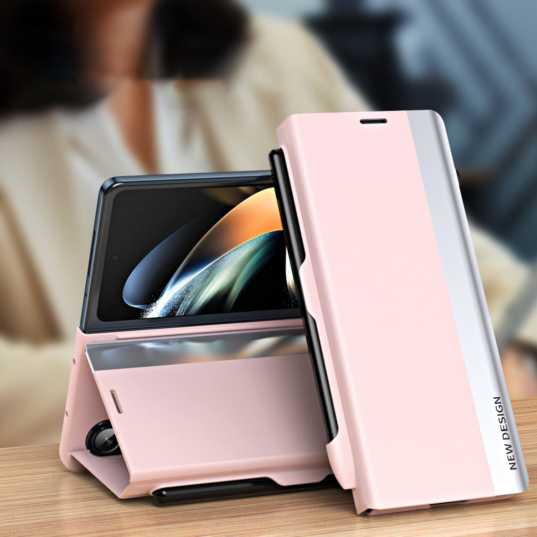 Galaxy Z Fold3 Half Flip Case With Pen Holder