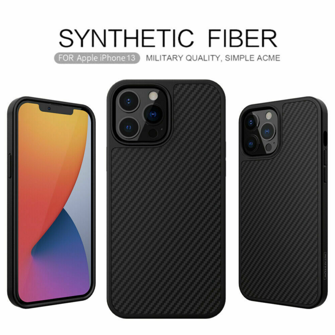 iPhone 13 Pro Max - Synthetic Carbon Fiber Case