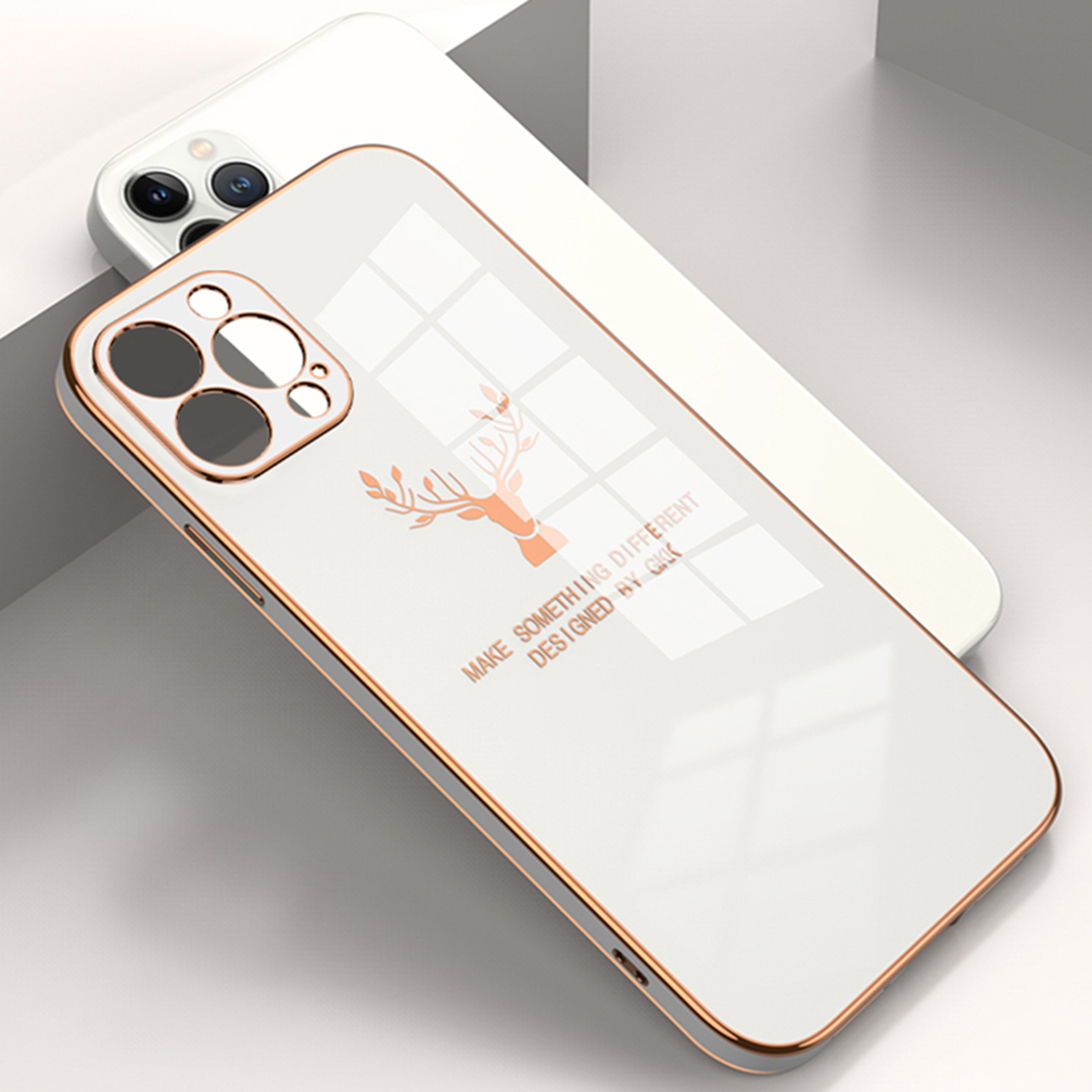 iPhone 11 Series Deer Electroplating Case