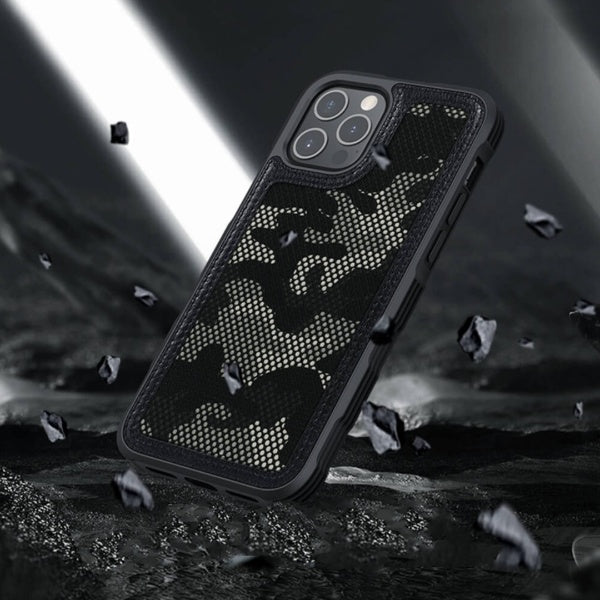 iPhone 12 Pro Max - Camouflage Pattern Fabric Case