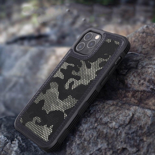 iPhone 12 Pro Max - Camouflage Pattern Fabric Case