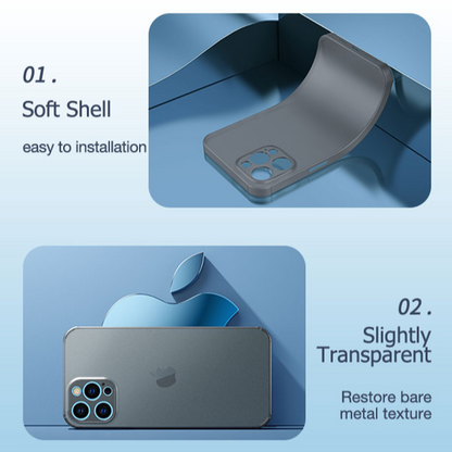 iPhone 12 Pro - Ultra Thin Matte Paper Back Case