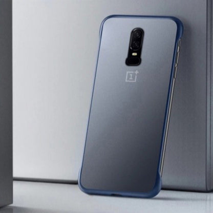 OnePlus 6 (2 in 1 Combo) Frameless Transparent Case + Lens Guard