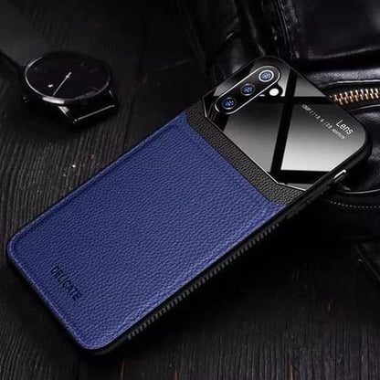 Galaxy Series Sleek Slim Leather Glass Case