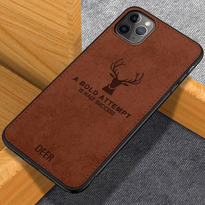 iPhone 11 Pro Deer Pattern Inspirational Soft Case