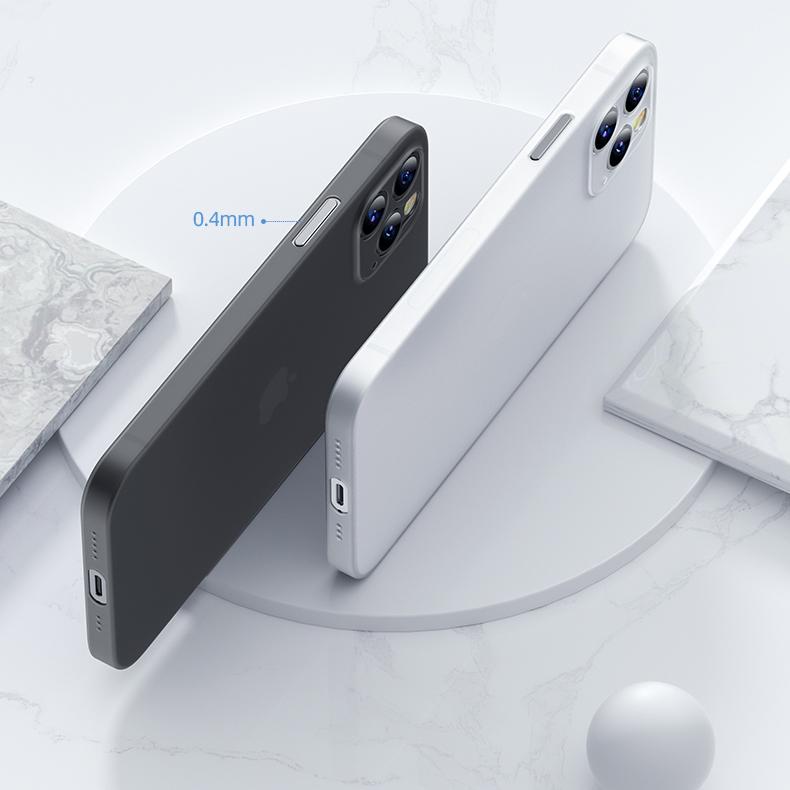iPhone 12 Series Ultra-Thin Matte Paper Back Case