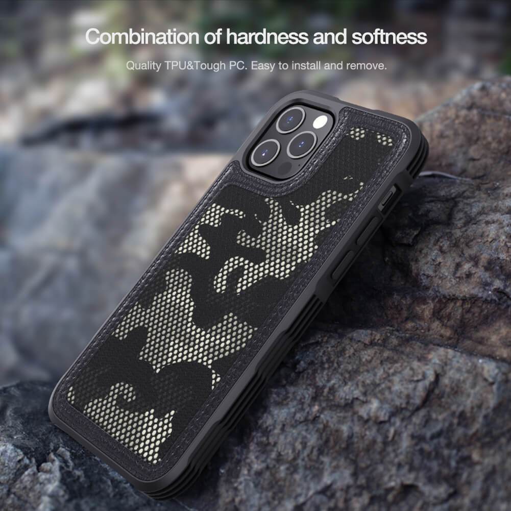 Nillkin ® iPhone 12 Camouflage Pattern Cloth Case