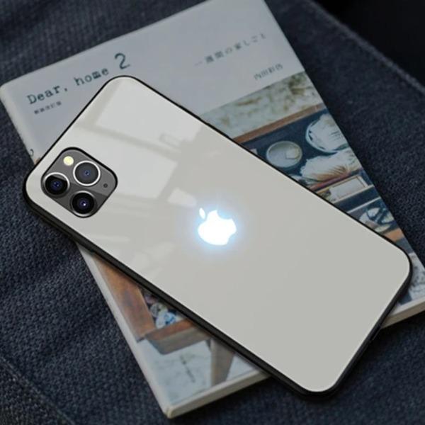 iPhone Series LED Logo Glass Back Case