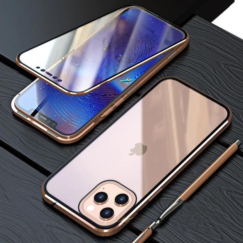 iPhone 12 Pro Electronic Auto-Fit (Front+ Back) Glass Magnetic Case