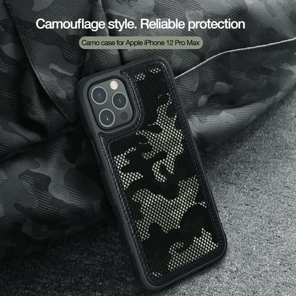 Nillkin ® iPhone 12 Pro Max Camouflage Pattern Cloth Case