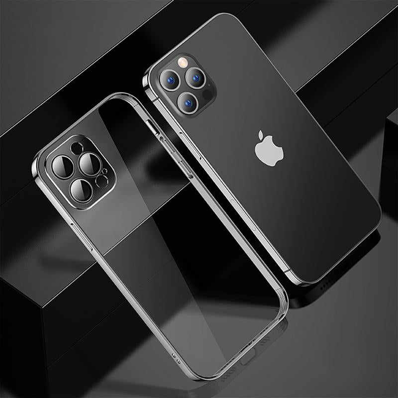 iPhone 13 Series Transparent Plating Camera Protection Case