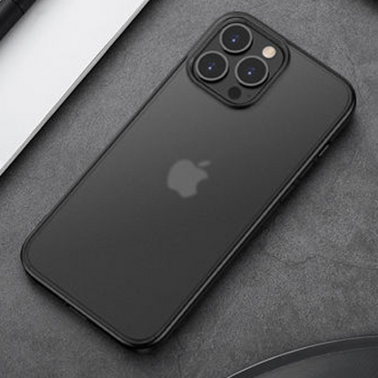 iPhone 13 Pro - Matte Shockproof Smoke Case