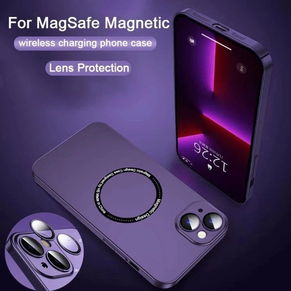 iPhone 14 Pro Max Matte Slim Magnetic MagSafe Case