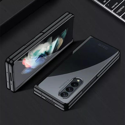Galaxy Z Fold3 Transparent Glitter Case