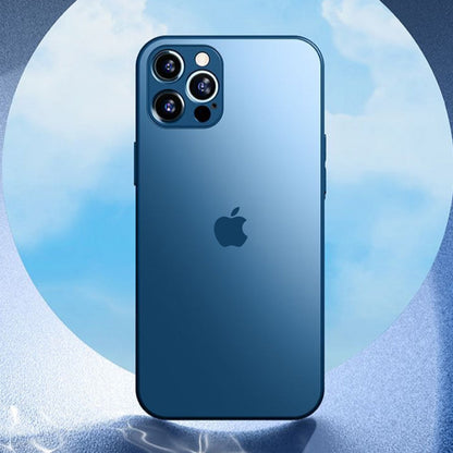 iPhone 12 Matte Glass Camera Lens Shell Case