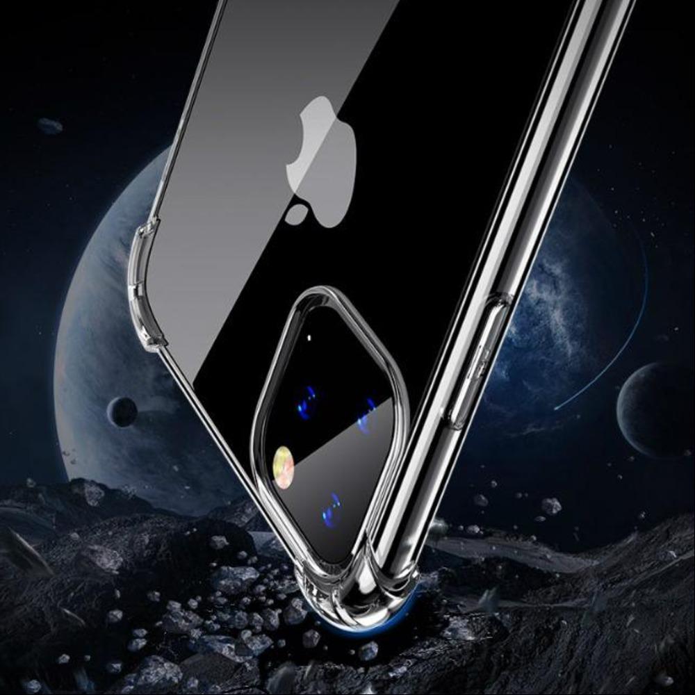 MK ® iPhone 11 Series King Kong Anti-Knock TPU Transparent Case