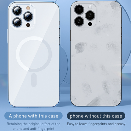 iPhone 12 Pro Max - Anti-Knock TPU Transparent MagSafe Case