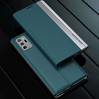 Galaxy Note 20 Ultra PU Leather Side Window Flip Case