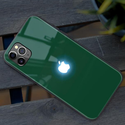 iPhone 11 Pro Max - Glowing Logo LED Case