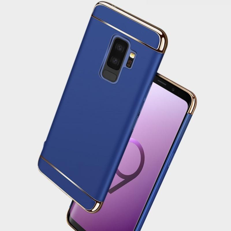 Galaxy S9 Plus Luxury 3 in 1 Electroplating Back Case